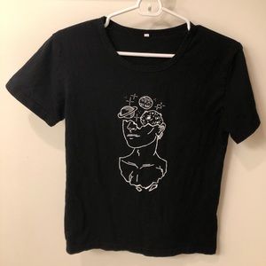 Black t-shirt